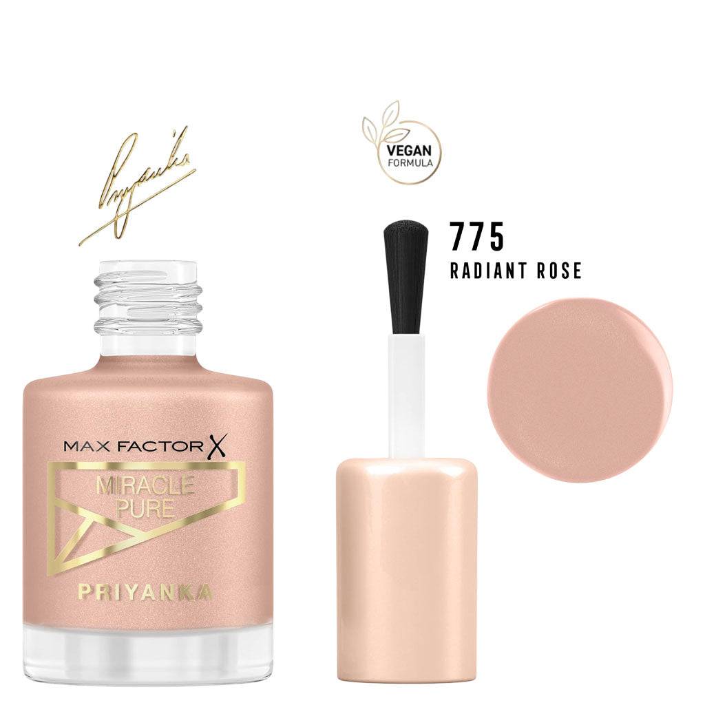 Max Factor Miracle Pure Nail Polish Priyanka Edition 775 Radiant Rose