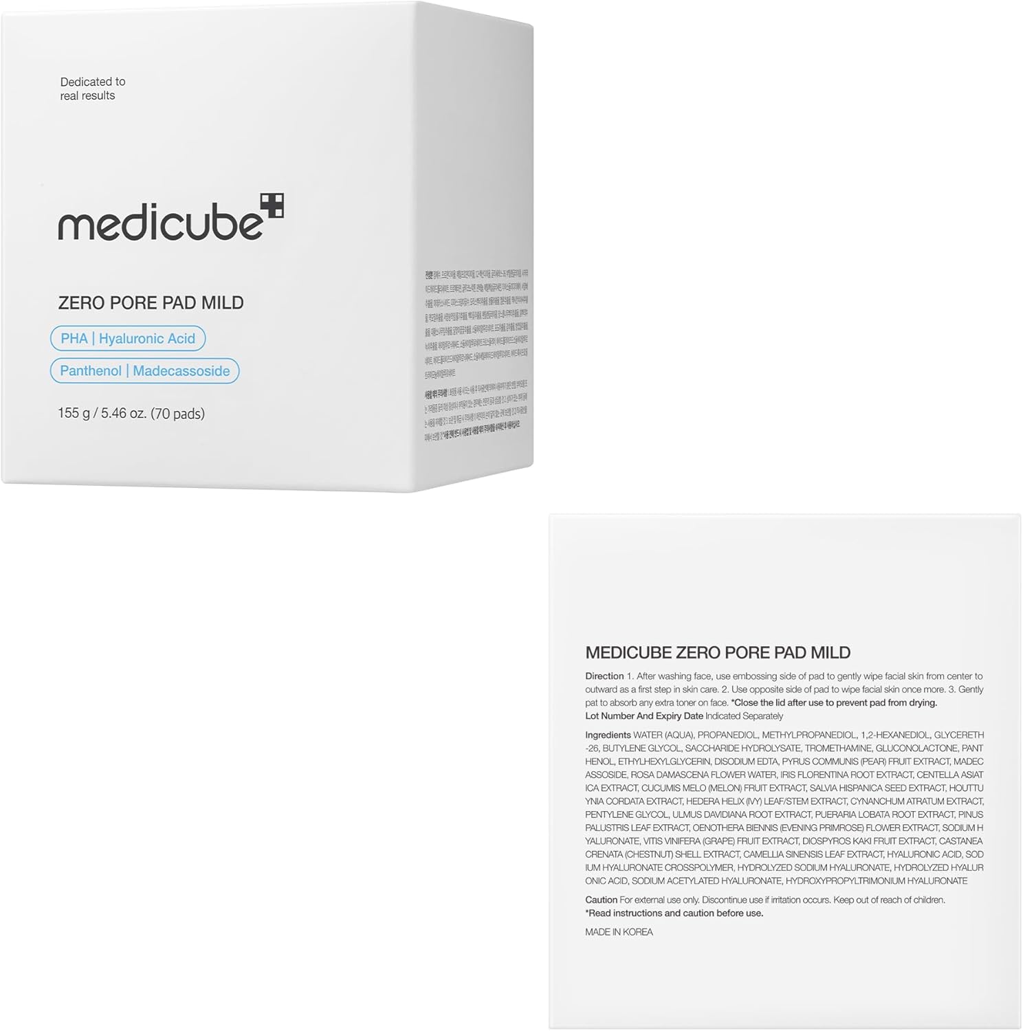 Medicube Zero Pore Pad Mild