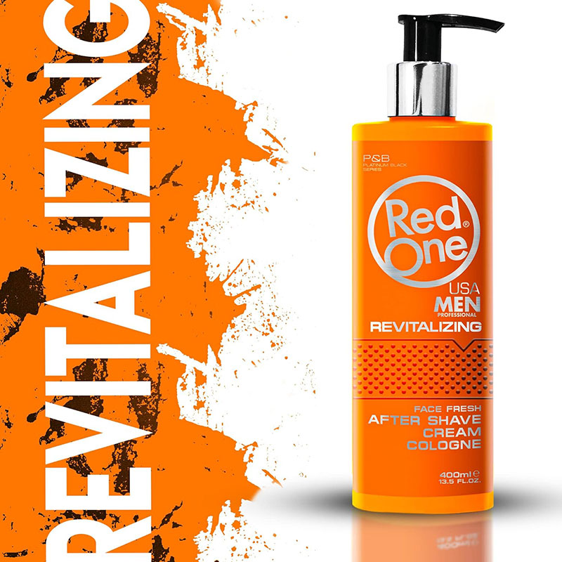 Red One Men Professional Revitalizing After Shave Cream Cologne