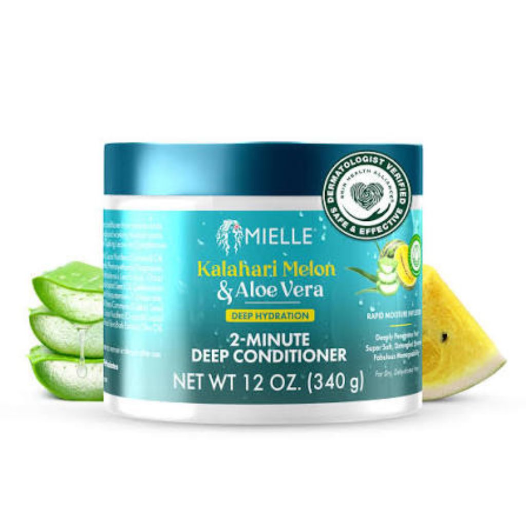 Mielle Kalahari Melon And Aloe Vera Deep Hydration 2 Minute Deep Conditioner