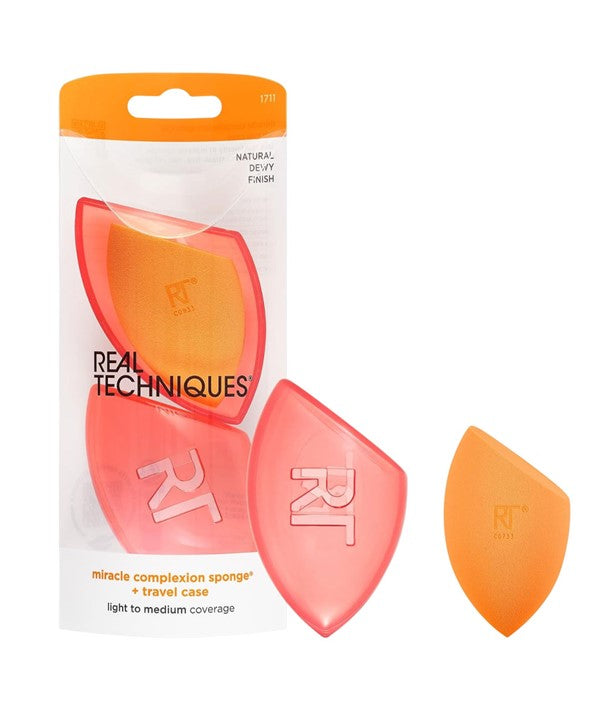 Real Techniques Miracle Complexion Sponge With Travel Case 1711