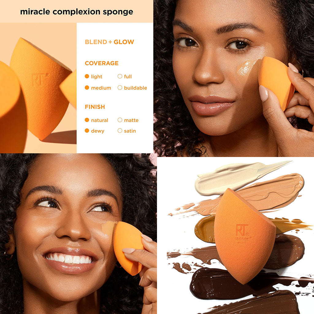 Real Techniques Miracle Complexion Sponge With Travel Case 1711