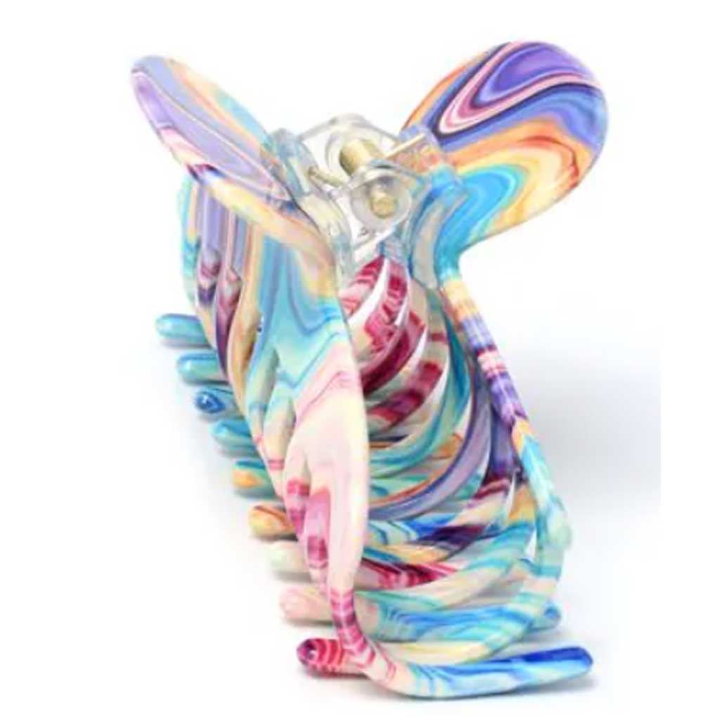 Molly And Rose Swirl Print Sausage Clamp 9433