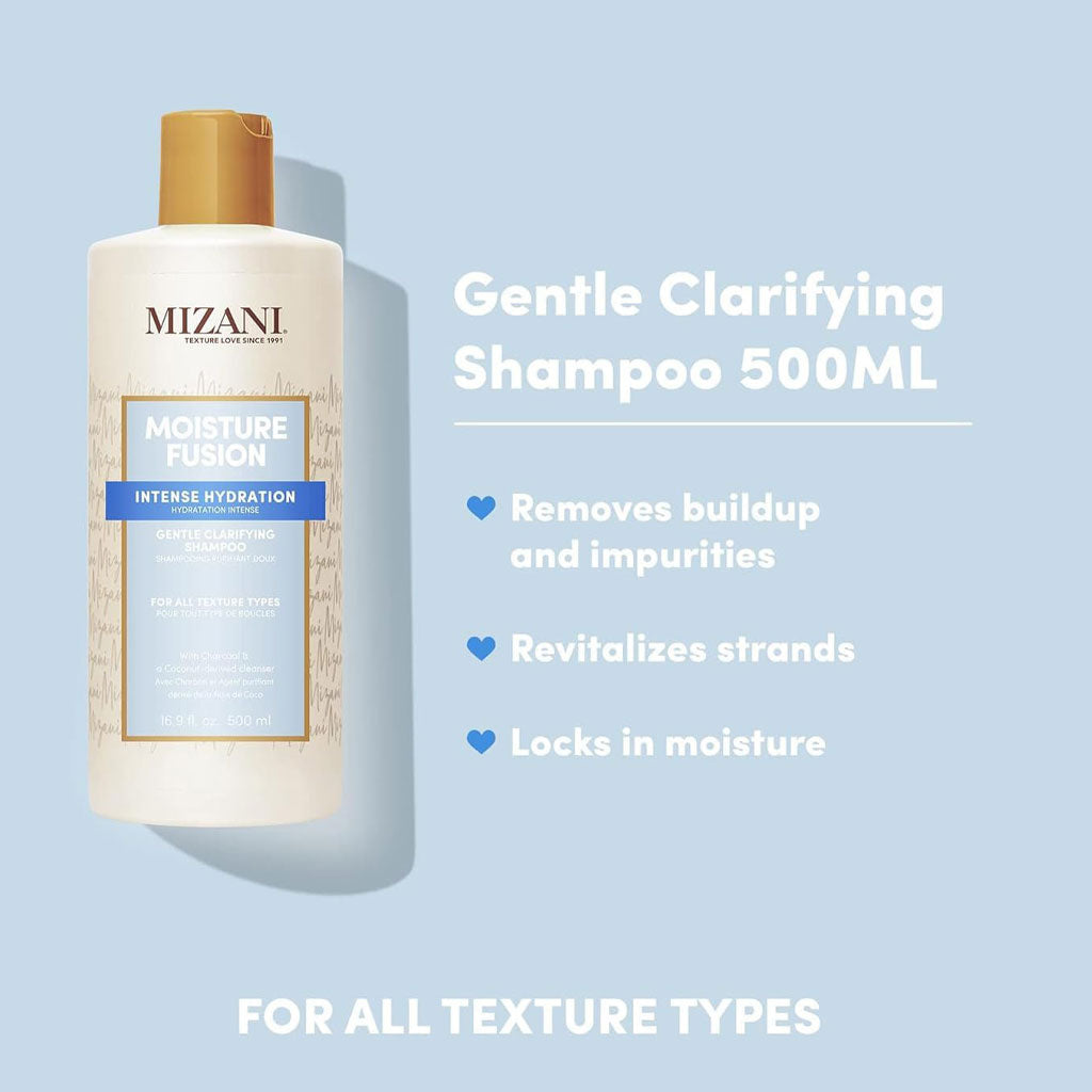 Mizani Moisture Fusion Intense Hydration Gentle Clarifying Shampoo