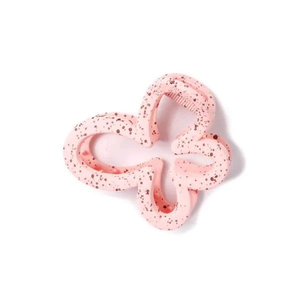 Molly And Rose Open Butterfly Shaped Assorted Pastel Clamp 9759