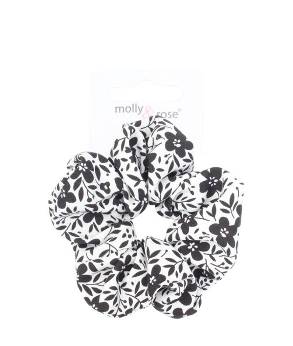 Molly And Rose Regular Floral Print Scrunchie