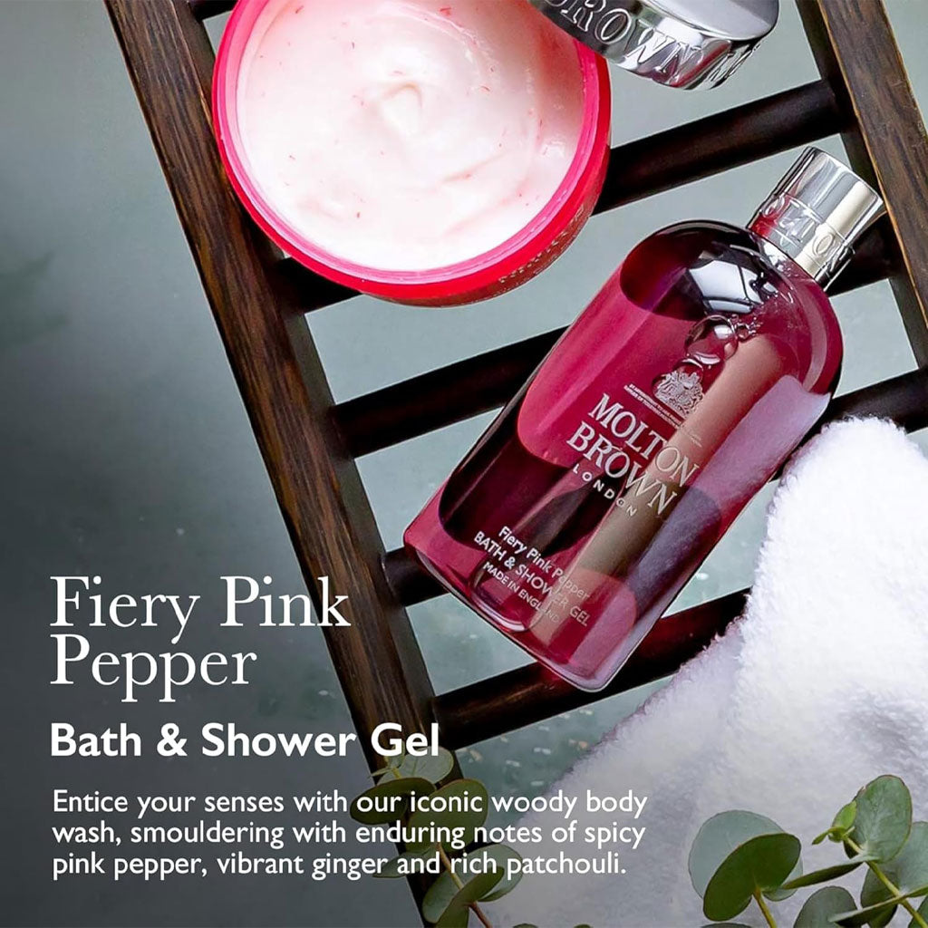 Molton Brown Fiery Pink Pepper Bath And Shower Gel