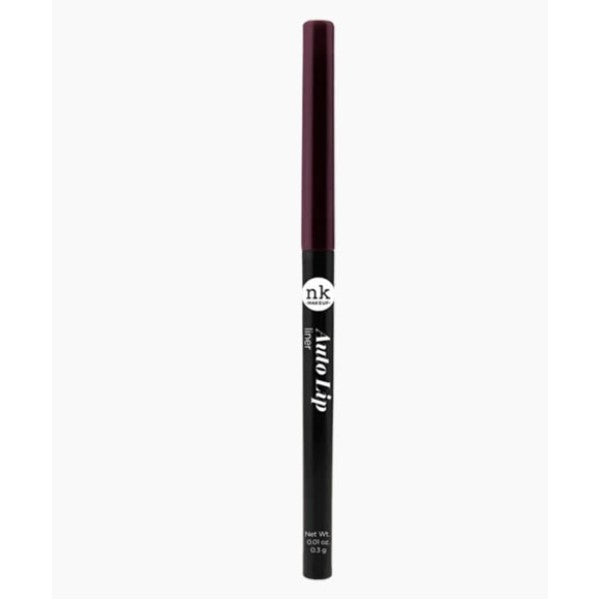 NICKA K Newyork NK Auto Lip Liner in Wild Cherry, a close-up of the lip makeup product with the liner cap removed.