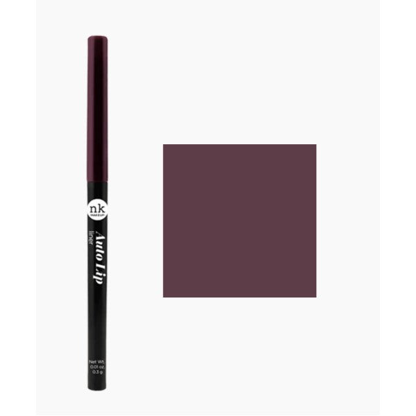 NICKA K Newyork NK Auto Lip Liner in Wild Cherry, a close-up of the lip makeup pencil with its vibrant red shade.