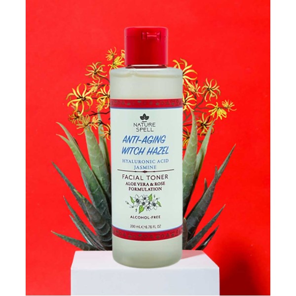 Nature Spell Anti Aging Witch Hazel Facial Toner