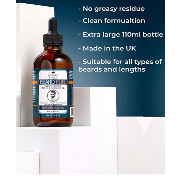 Nature Spell Beard Fuel Conditioning Beard Grooming Oil