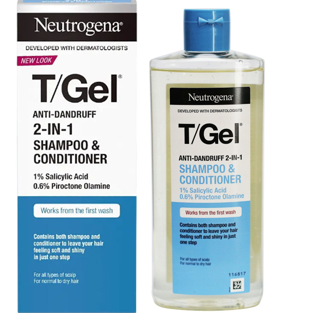 Johnson And Johnson Neutrogena T Gel 2In1 Anti Dandruff Shampoo Conditioner