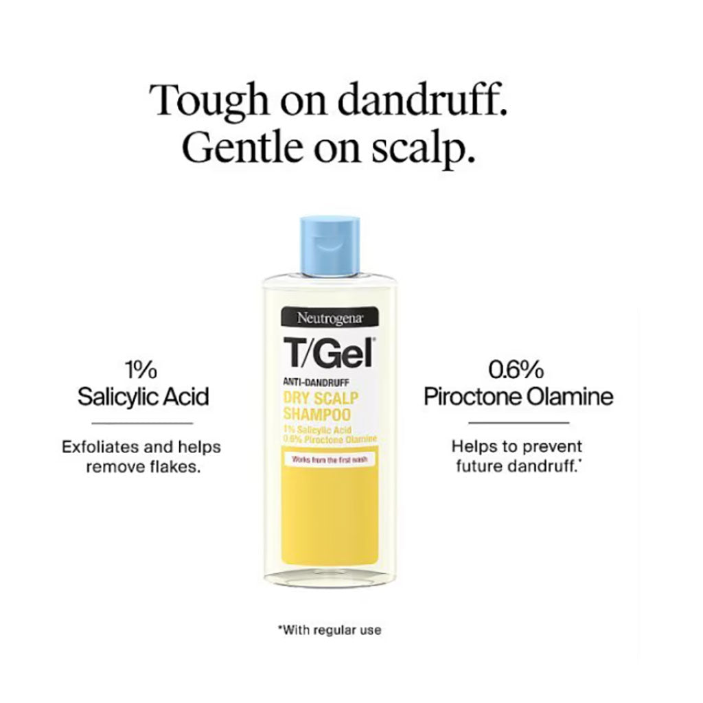 Johnson And Johnson Neutrogena T Gel Dry Scalp Shampoo