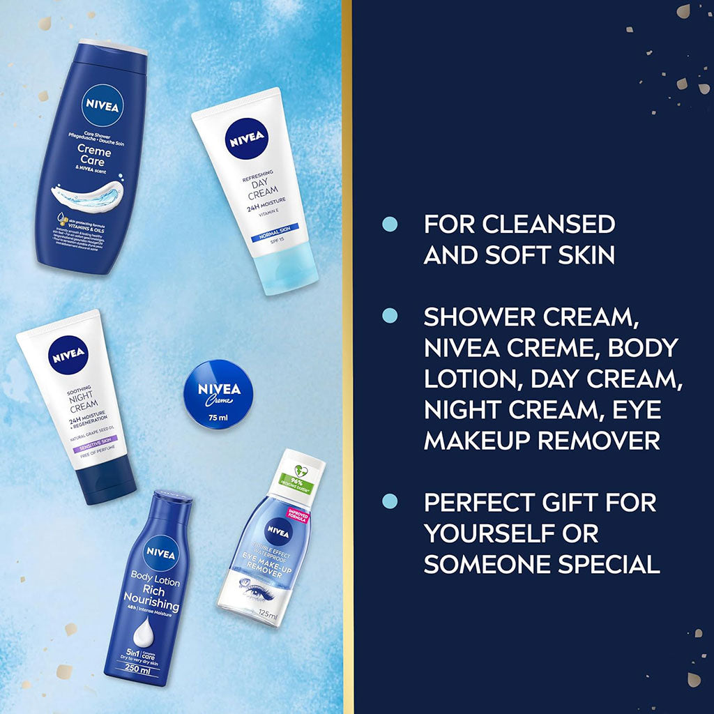 Nivea Feel Replenished Moisturising Skincare Gift Set