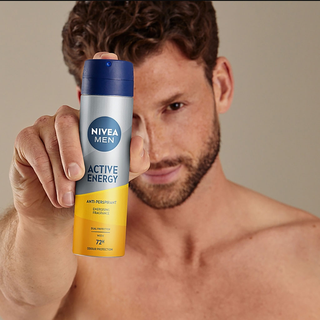 Nivea Men Active Energy Dual Protection Anti Perspirant Spray