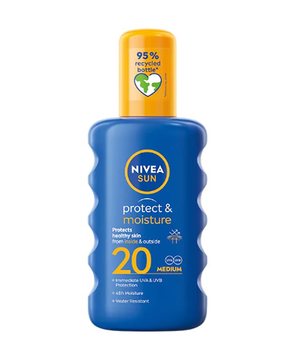 Nivea Sun Protect And Moisture Medium Spray 20 SPF