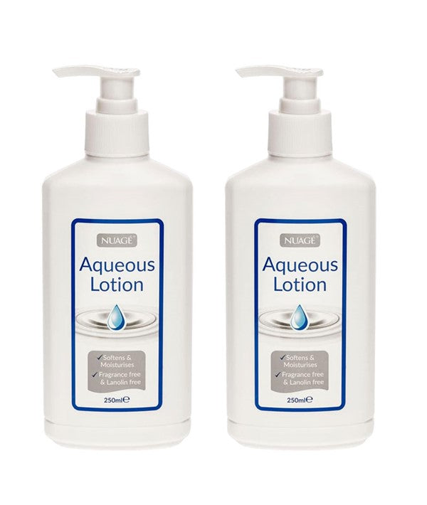 Nuage Moisturising Aqueous Lotion Pump Dispenser 2 Pack