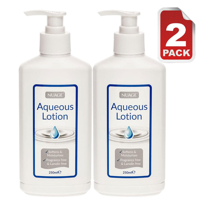 Nuage Moisturising Aqueous Lotion Pump Dispenser 2 Pack