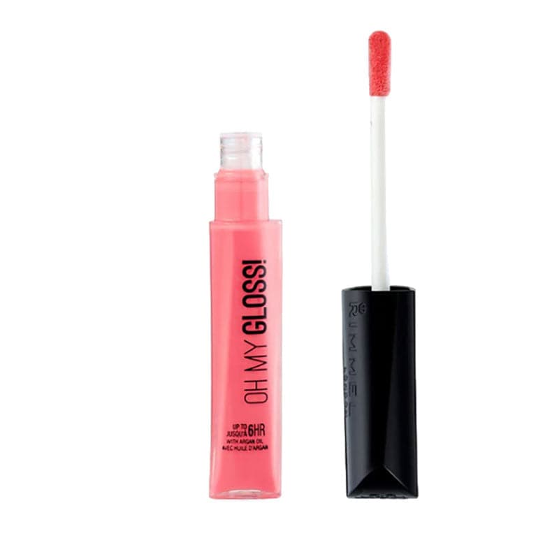 Rimmel Oh My Gloss Long Lasting Lip Gloss 160 Stay My Rose
