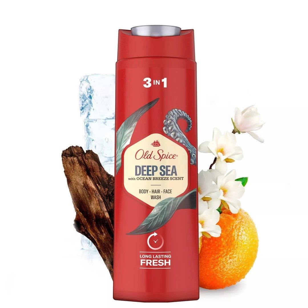 Old Spice 3In1 Deep Sea Wash