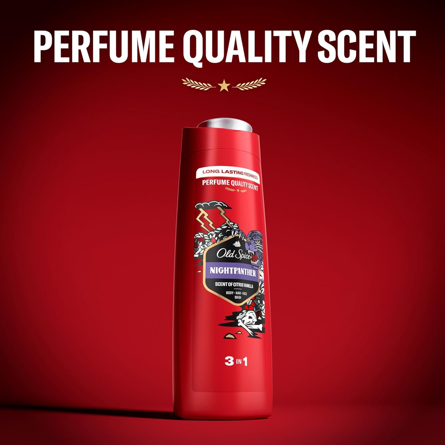 Old Spice Night Panther Body Hair Face Wash