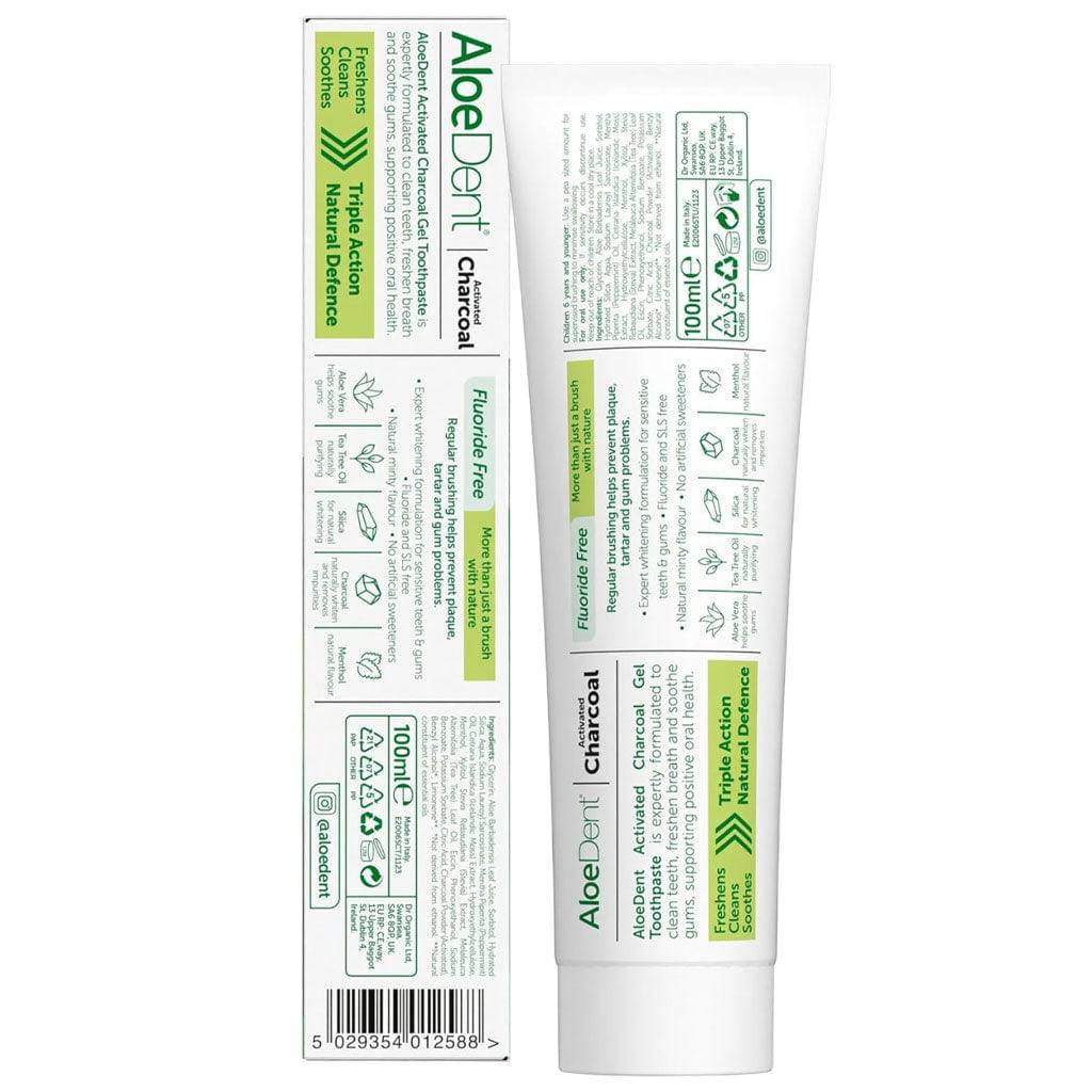 Optima Aloe Dent Charcoal Toothpaste