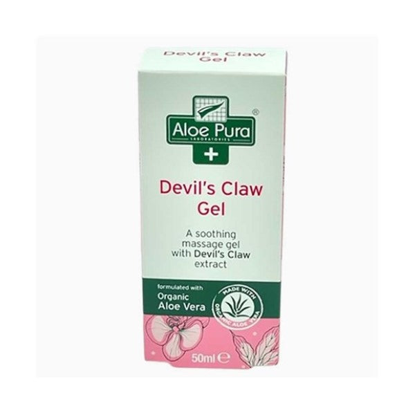 Optima Aloe Pura Organic Aloe Vera Devils Claw Gel