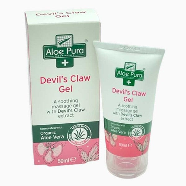 Optima Aloe Pura Organic Aloe Vera Devils Claw Gel