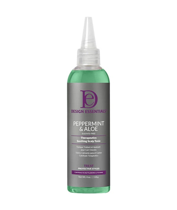 Design Essentials Peppermint And Aloe Therapeutics Soothing Scalp Tonic