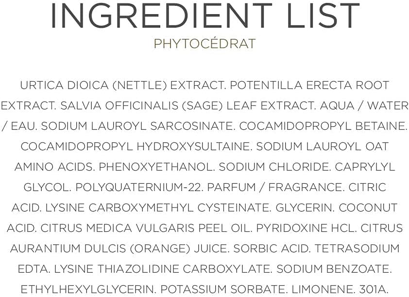 Phyto Cedrat Purifying Treatment Shampoo