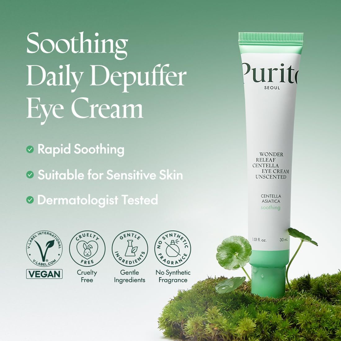 Purito Wonder Releaf Centella Soothing Eye Cream