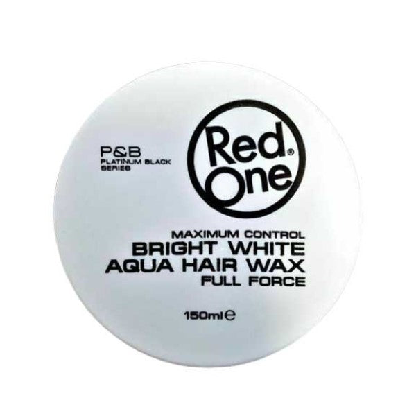 Red One Bright White Aqua Hair Gel Wax Full Force