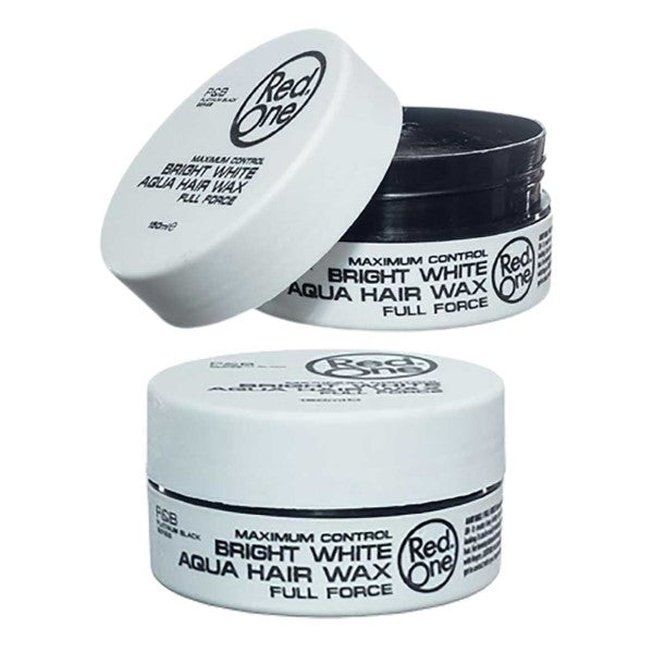 Red One Bright White Aqua Hair Gel Wax Full Force
