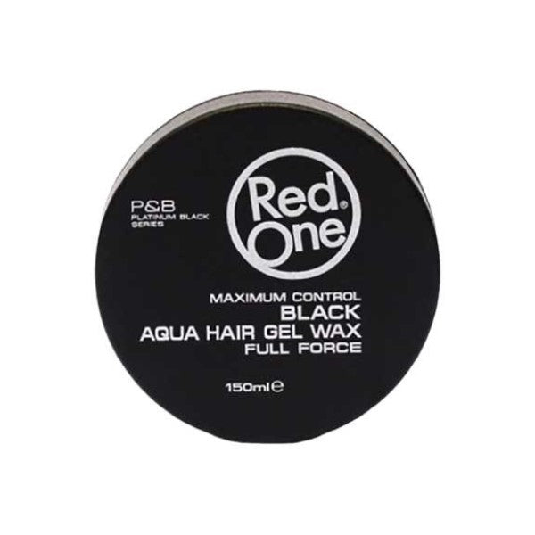 Red One Black Aqua Hair Gel Wax Full Force