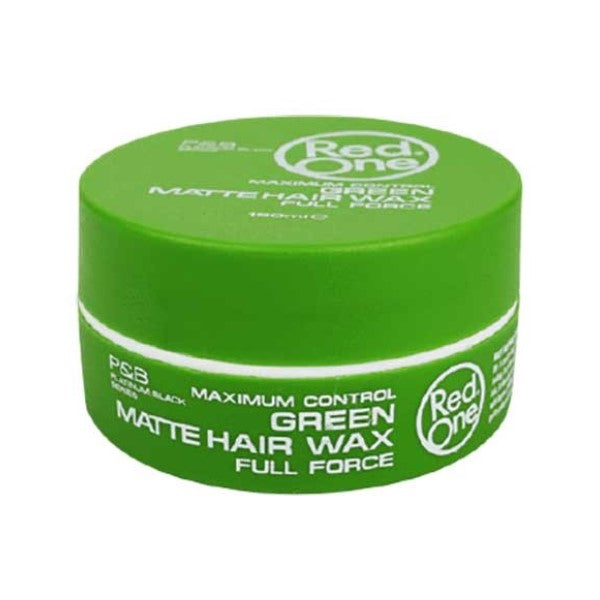 Red One Green Matte Hair Wax Full Force