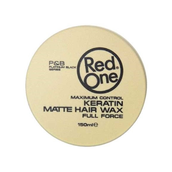 Red One Maximum Control Keratin Matte Hair Wax Full Force
