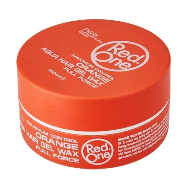 Red One Orange Aqua Hair Gel Wax