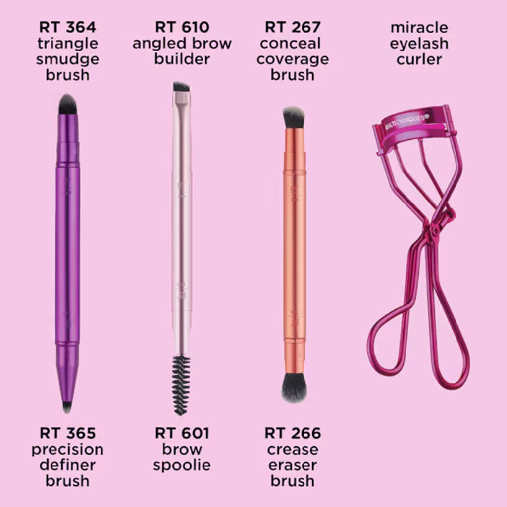 Real Techniques Double Time Brush And Lash Set