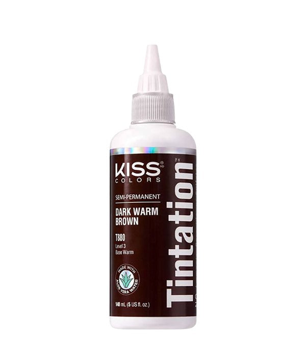 Kiss Products Kiss Colors Tintation Semi Permanent Dark Warm Brown T880