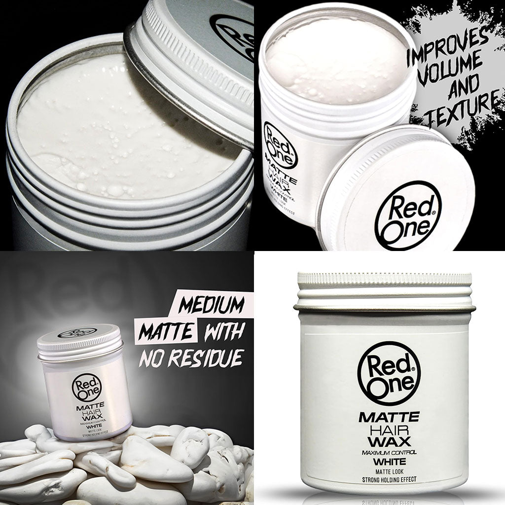 Red One White Matte Hair Wax