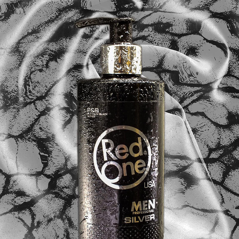 Red One Men Professional Silver After Shave Cream Cologne