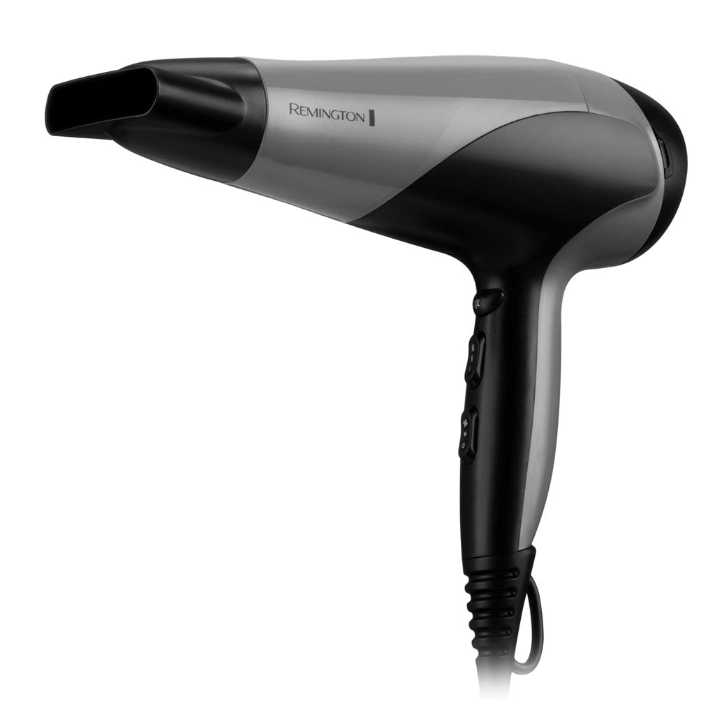 Remington Ionic Dry 2200W Hair Dryer Black And Silver D3190S