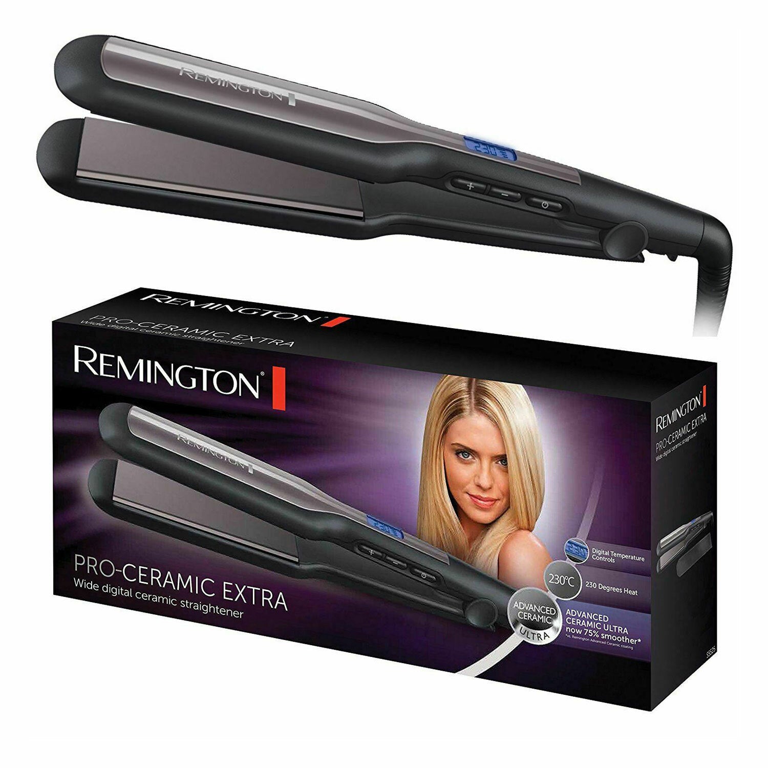 Remington Pro Ceramic Extra Wide Plate Straightener