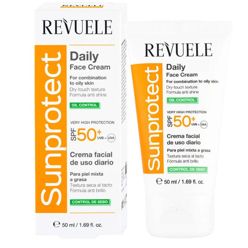 Revuele Sun Protect SPF 50 Plus Oil Control Daily Face Cream