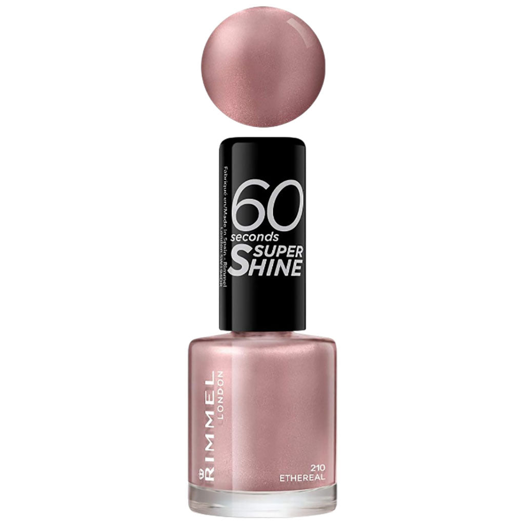 Rimmel 60 Seconds Super Shine Nail Polish 210 Ethereal