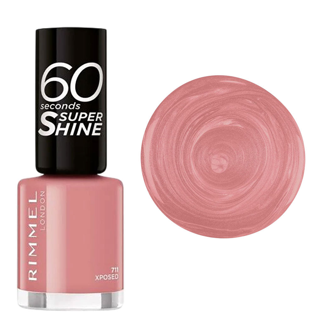 Rimmel 60 Seconds Super Shine Nail Polish 711 Xposed
