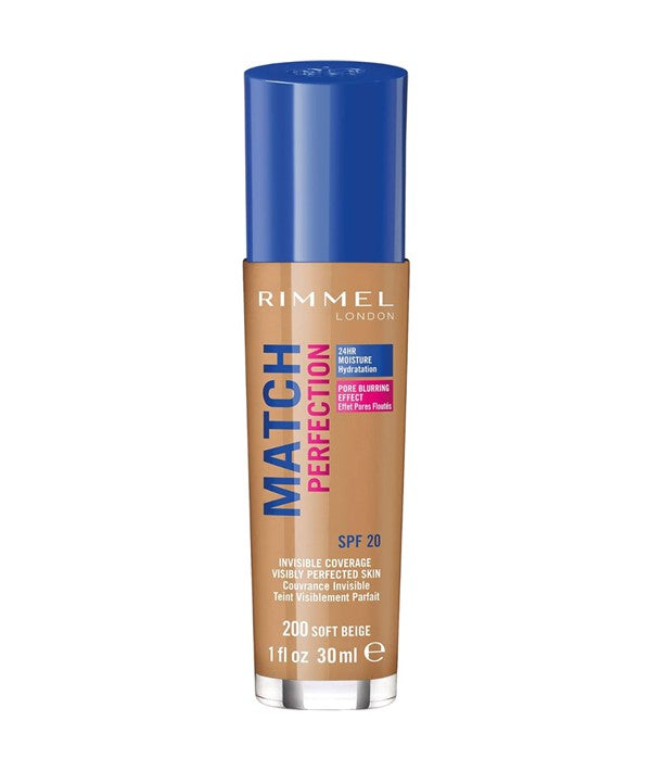 Rimmel Match Perfection Liquid Foundation With SPF 20