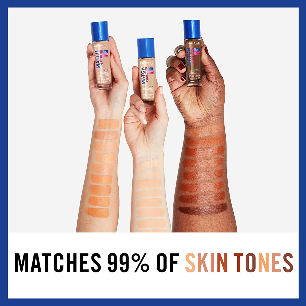 Rimmel Match Perfection Liquid Foundation With SPF 20