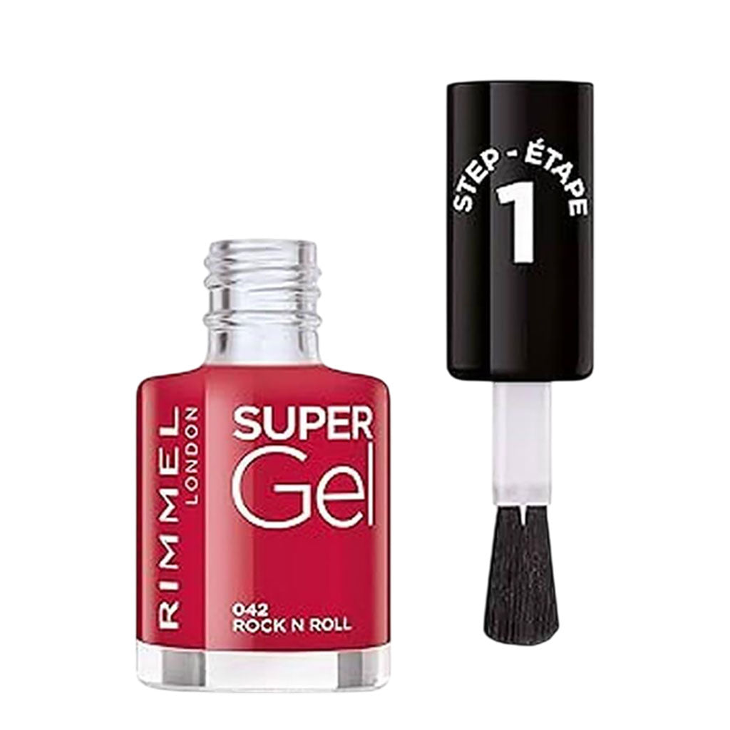 Rimmel Super Gel Nail Step 1 Varnish 042 Rock N Roll