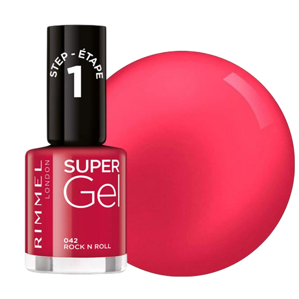 Rimmel Super Gel Nail Step 1 Varnish 042 Rock N Roll